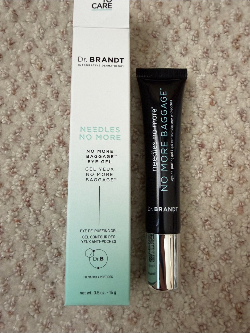Dr. Brandt No More Baggage Eye Gel - .5 oz - 15g. NIB never used.